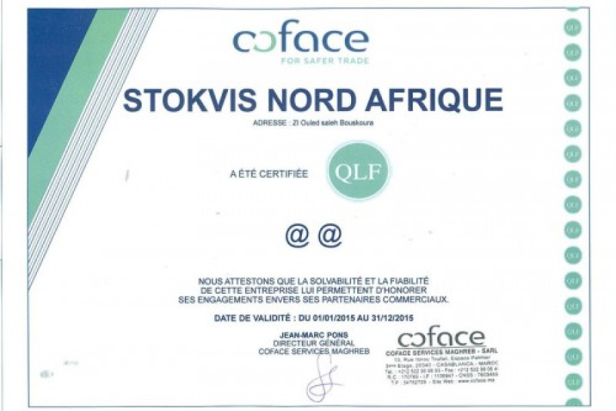 STOKVIS NORD AFRIQUE