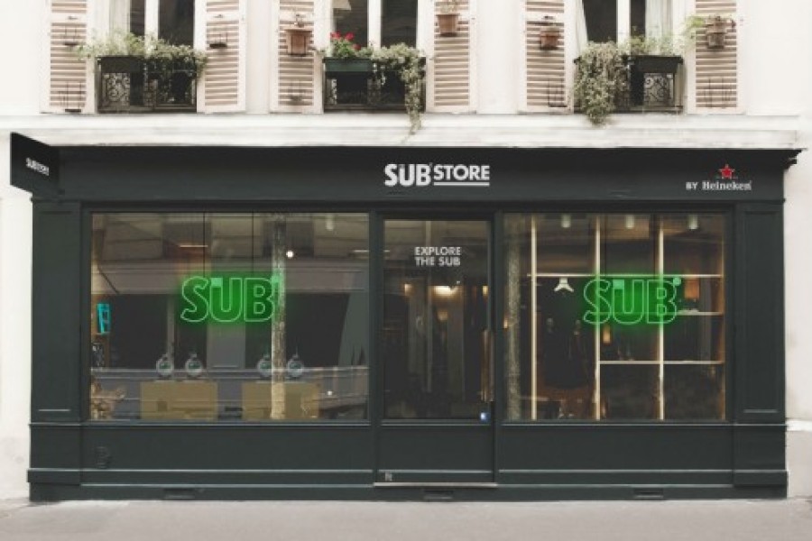 HEINEKEN OUVRE UN POP UP STORE