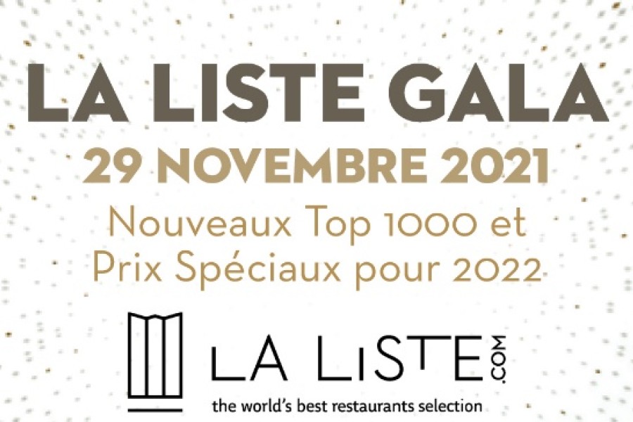 La Liste dévoilera le nouveau Top 1000 des meilleurs restaurants  _breves octobre 2021