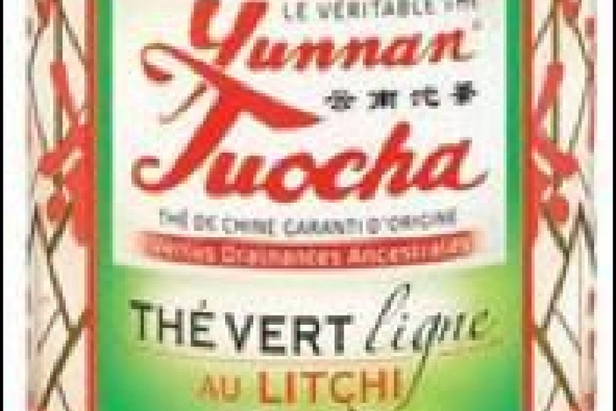 Thé vert au litchi