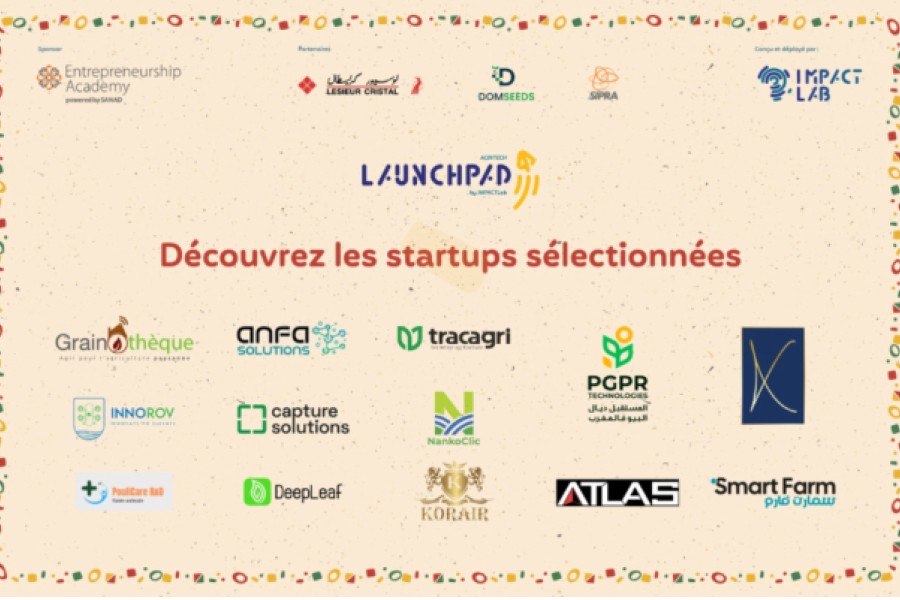 Reveal des 13 startups sélectionnées pour la 2e édition du programme Launchpad Agritech, programme d’accélération dédié aux startups Agritech africaines