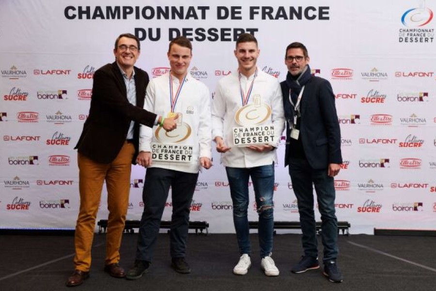 Les vergers Boiron renouvelle pour 2022 son partenariat officiel avec le Championnat de France du Dessert