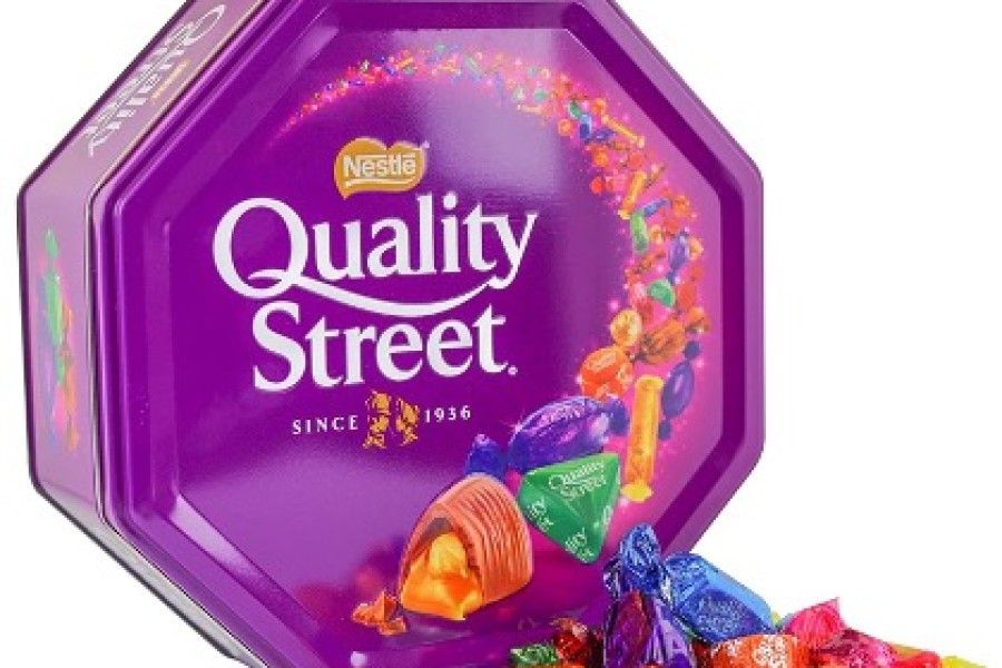 NESTLÉ OPTE POUR L'EMBALLAGE RECYCLABLE DES QUALITY STREET 