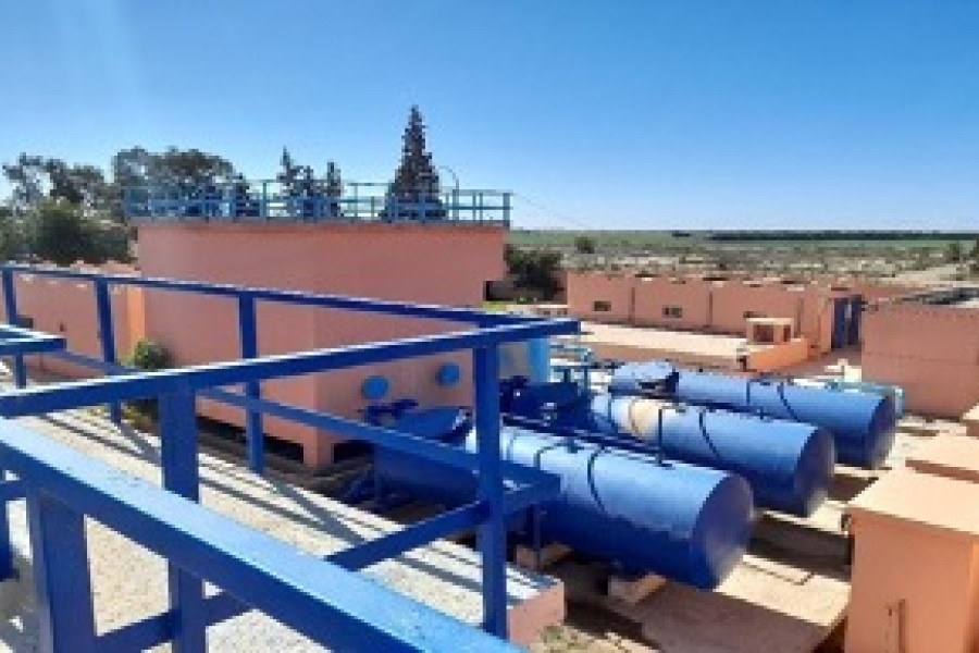 Extension de la station de traitement de l’eau potable à Sidi Bennour